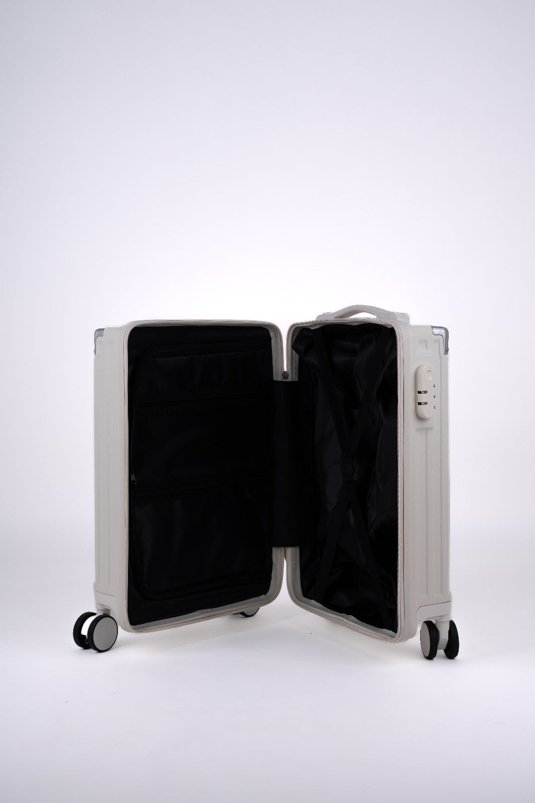 Elyôn One White - Valise intelligente avec pesage intégré