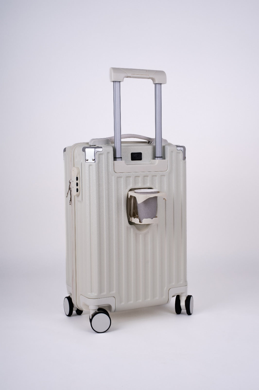 Elyôn One White - Valise intelligente avec pesage intégré