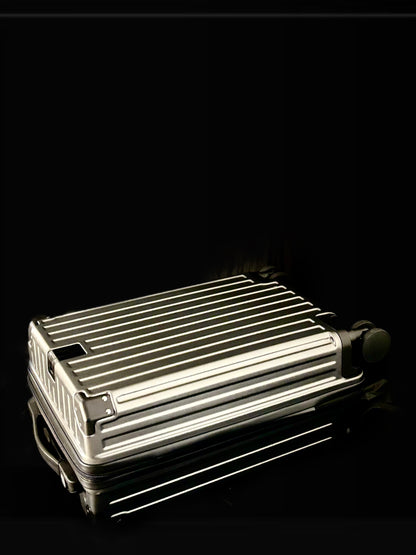 Elyôn One Grey - Valise intelligente avec pesage intégré